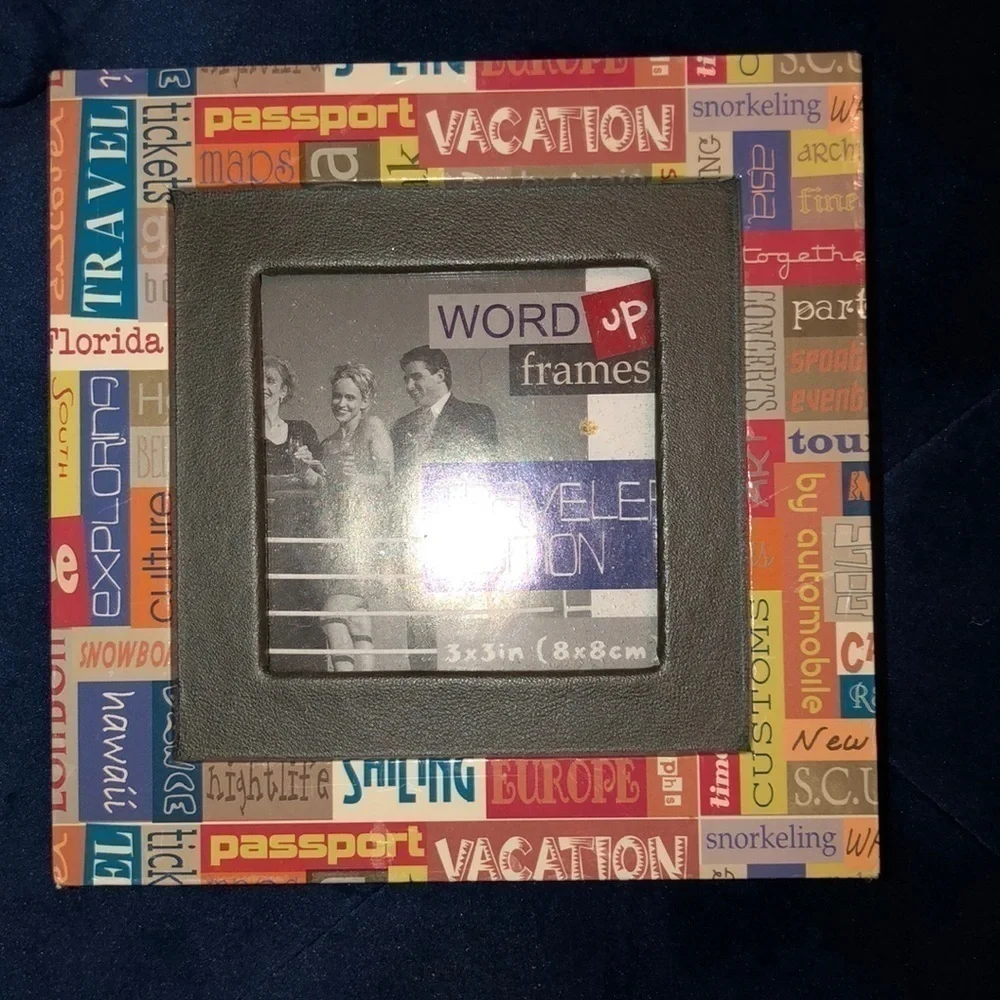 Picture Frame 3x3 or 4x4 option Traveler edition